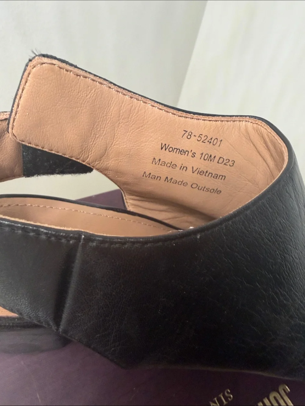 Johnston & Murphy Black Evelyn Open-Toe Booties